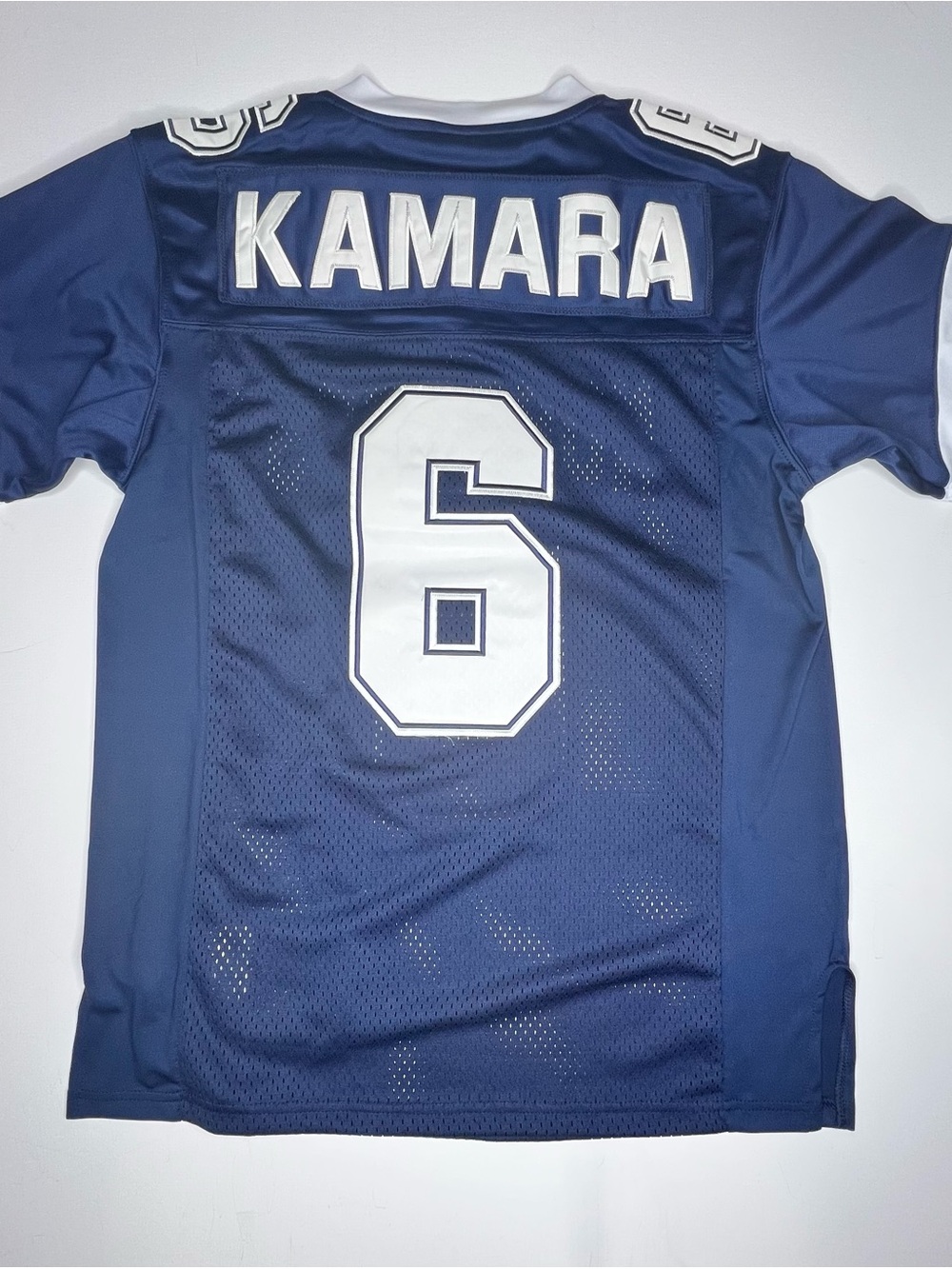 Alvin Kamara Norcross High School navy blue football jersey